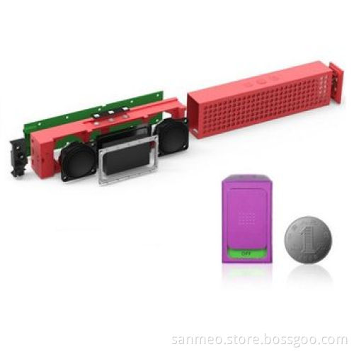 HiFi waterproof Bluetooth speaker, wireless, stereo, portable, super bass, aluminum alloy,ultra-thin